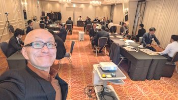 2026年2月26日ビジネス講演会講師の酒井とし夫が（株）山善様、若翔会様の経営者研修の講師を務めました。